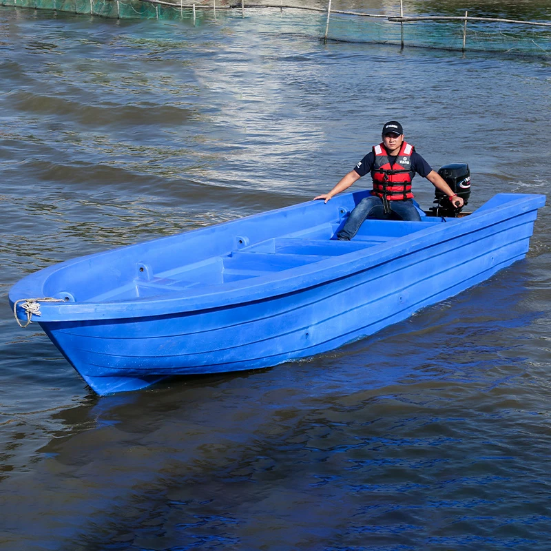 New Type People China Popular Solid 16 Persons 6.3m Speed Pe Plastic Fishing Boat With Ce |
