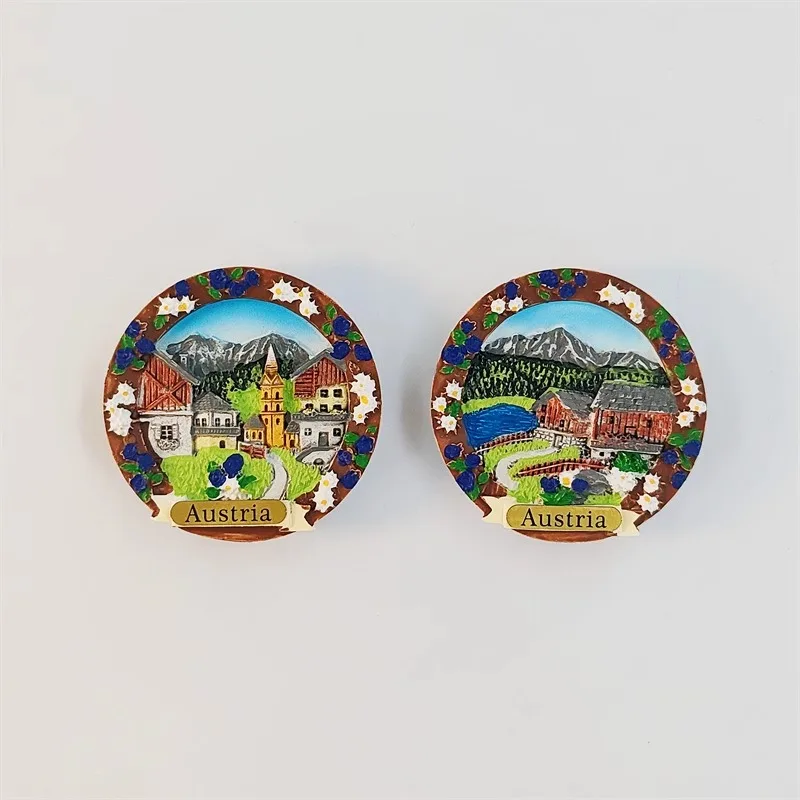 Австрия наклейки на холодильник) berg сувениры для путешествий Innsbruck магниты