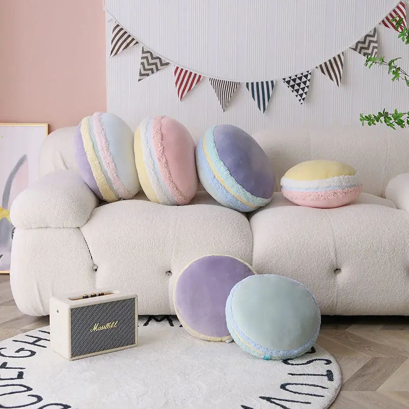 

Nordic style simple macaron nap pillow soft rebound office cushion bedroom sofa cushion