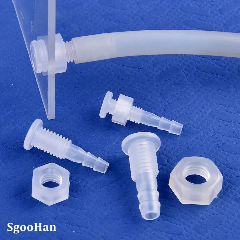 Перегородка из ПП пагода + Шестигранная гайка M5 ~ M16 до 3 12 мм Входной дренажный