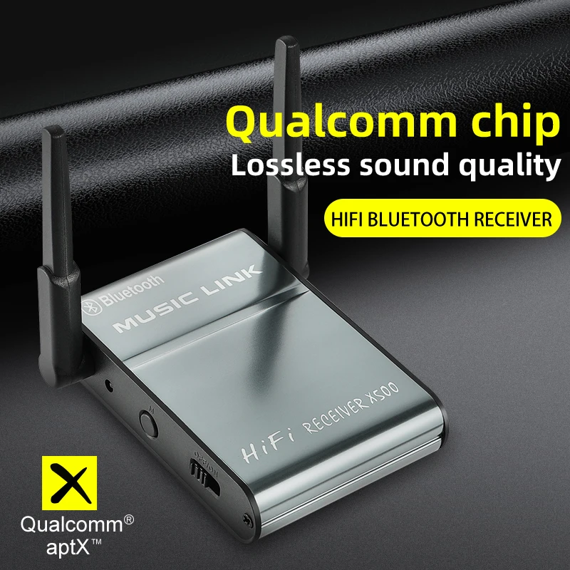 Аудиоприемник Qualcomm Aux Bluetooth без потерь CSR аудио адаптер HIFI автомобильный