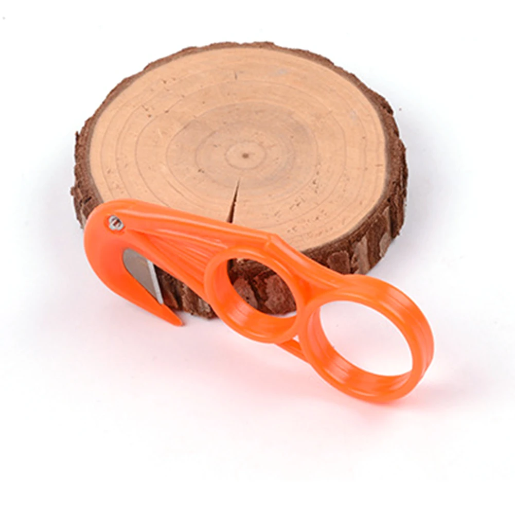 

Нож для рыбы и живота, Мини Портативный нож для рыбалки, пластиковый многофункциональный походный практичный Режущий инструмент для кемпин...