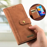 skin feel pu leather flip cover for xiaomi redmi note 11 11 pro 10 10 pro card pocket wallet case for poco m4 pro x4 pro f4 gt
