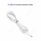 Жесткая светодиодная лента, USB Электрический соединительный кабель с переключателем, электрический провод, удлинитель питания USB для лампы, светильник сделай сам