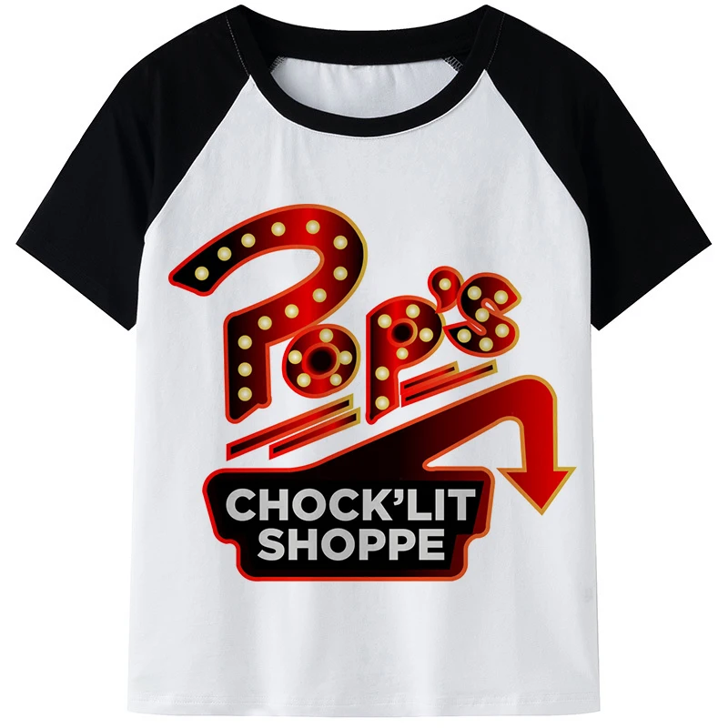 

Футболка Riverdale с принтом змеи саутсайда в стиле Харадзюку, Женская Милая футболка в стиле улзан, летняя Милая женская футболка в Корейском с...