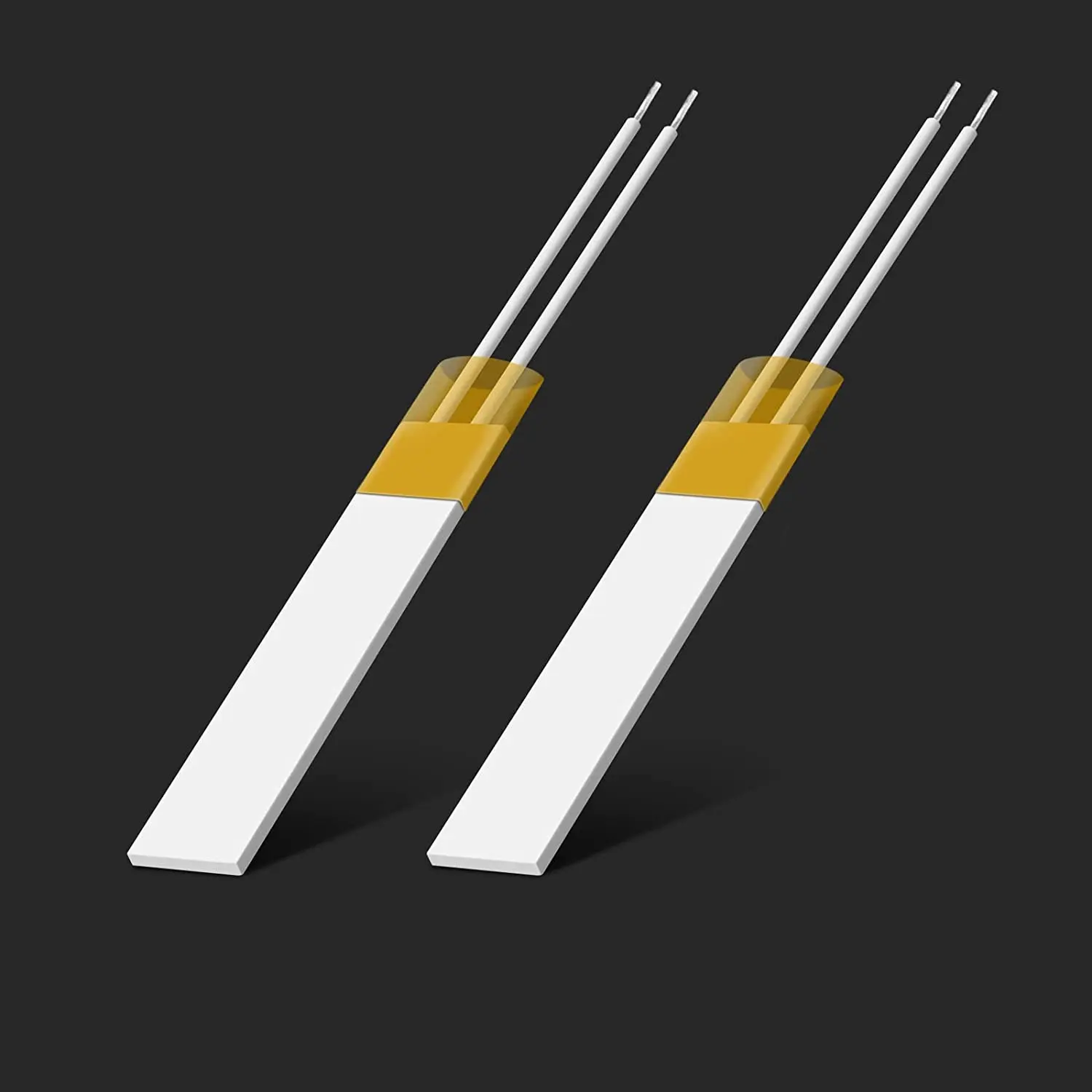 12V/24V/36V Heating Film Plate Ceramic Thermostat Heater Pad 200℃-300℃ High-temperature HTCC Heating Plate Element Customerized