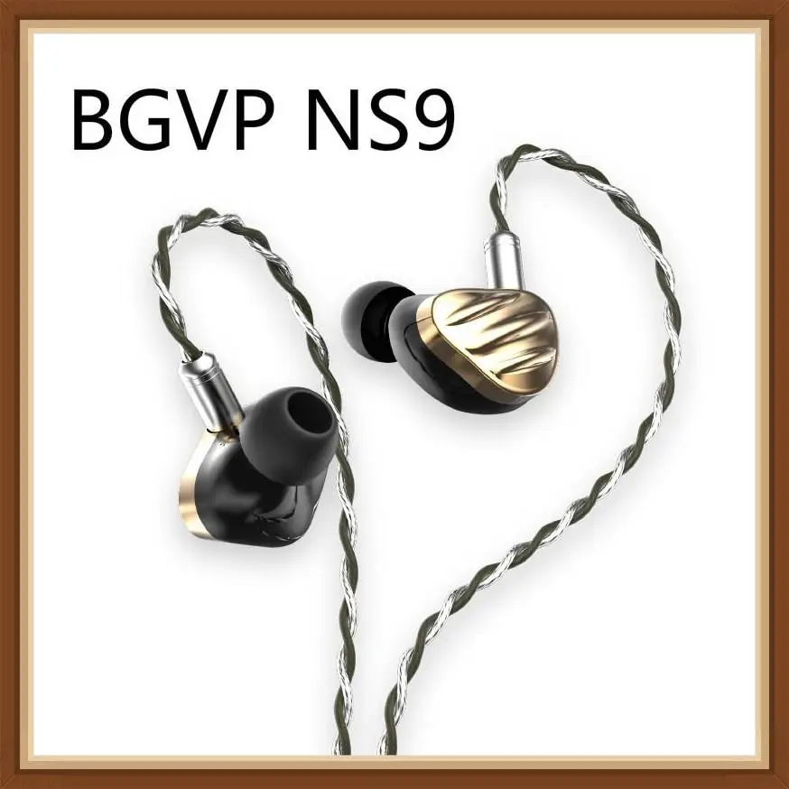 BGVP NS9 Knowles Sonion 7BA + 2DD Гибридный индивидуальный сабвуфер-вкладыш HIFI Музыкальный