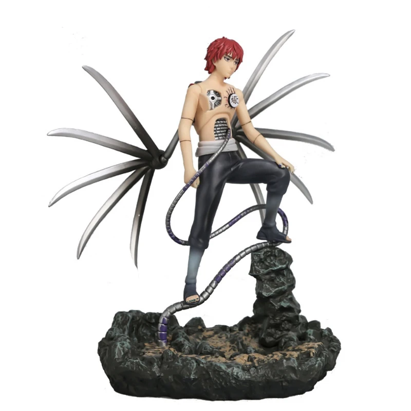 

Anime Naruto Action Figure Sasori Figurine Model Toy Desktop Statue Shippuden Collectible Doll Birthday Gift for Child 24cm