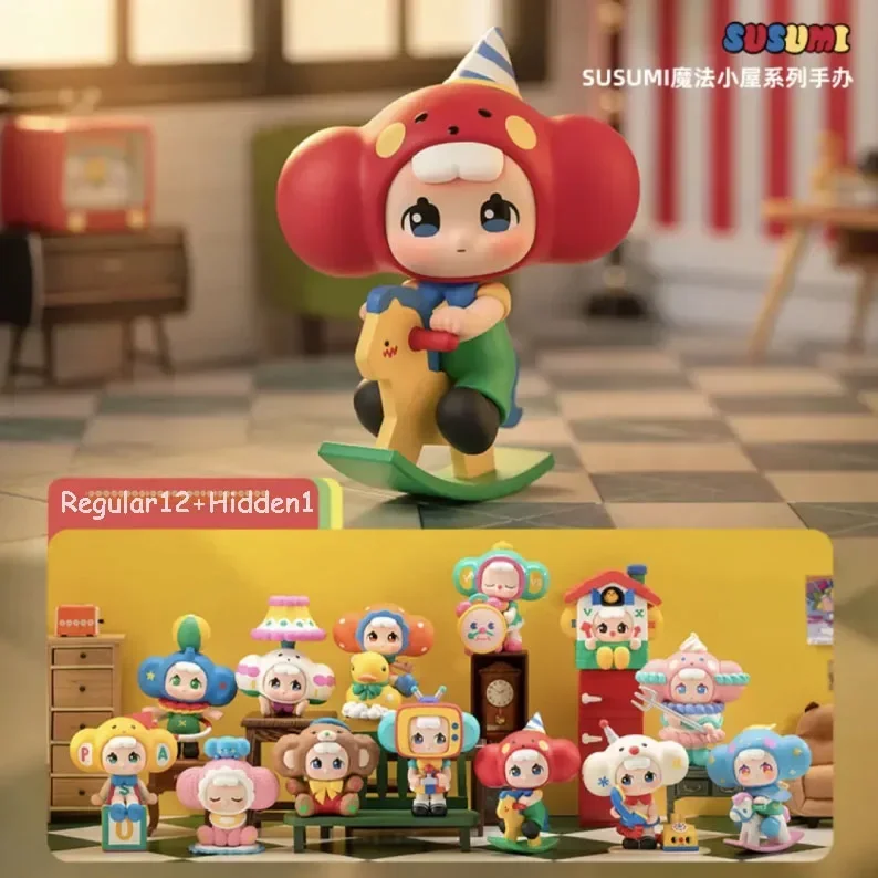 Фото POP MART SUSUMI MAGIC HOUSE Series слепая коробка коробка-сюрприз оригинальная фигурка мультяшная модель Mystery Box коллекция подарок для девочек №2