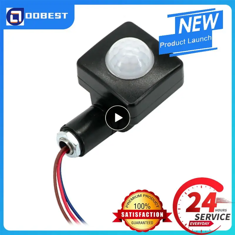 

1~10PCS Infrared Body Sensor Switch Motion Sensor Led Flood Light Human Body Infrared Sensor Ultra-thin Pir Switch