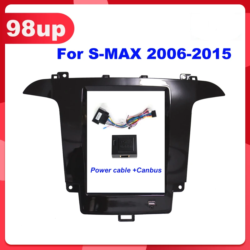 

9.7'' Car Radio Plastic Frame For Ford Galaxy C-MAX S Max S-MAX C MAX 2007-2015 without screen