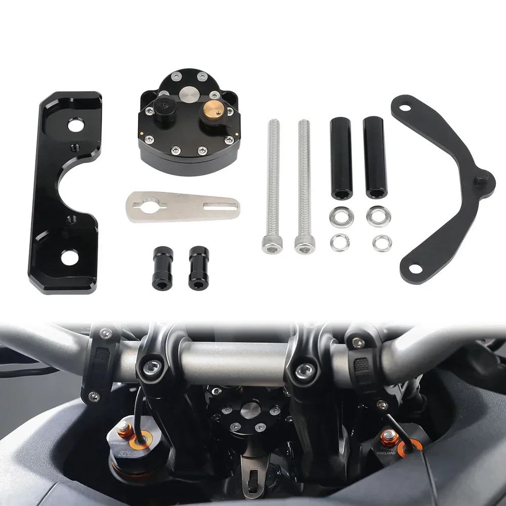 

Для YAMAHA Tracer 9/GT рулевой демпфер стабилизатор Tracer 9GT + Plus 2021-2024 мотоциклетный амортизатор перевернутый безопасный кронштейн стояка