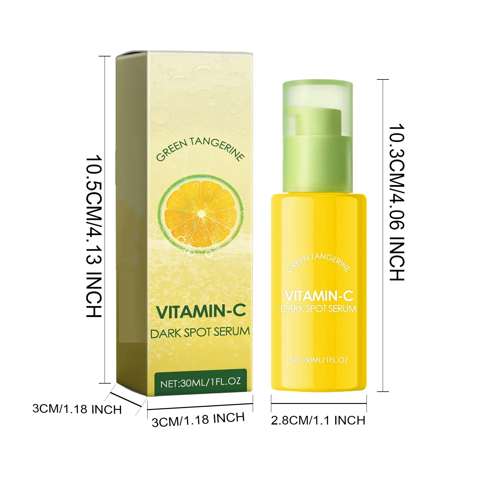 Зеленый мандарин VC светильник отбеливание и осветление Hydrate увлажняющий