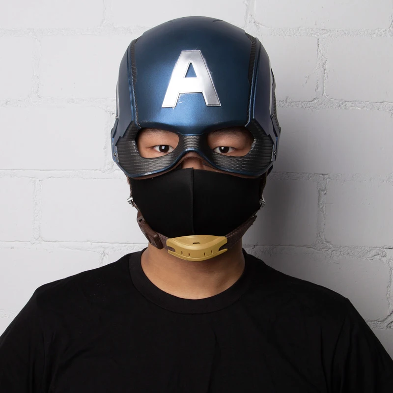 Шлем Marvel «мстители», «Капитан Америка», Bluetooth-колонка, 1:1, маска для косплея на Хэллоуин, день рождения, подарок (art.: 3920bfc4e5094) - 3920bfc4e5094