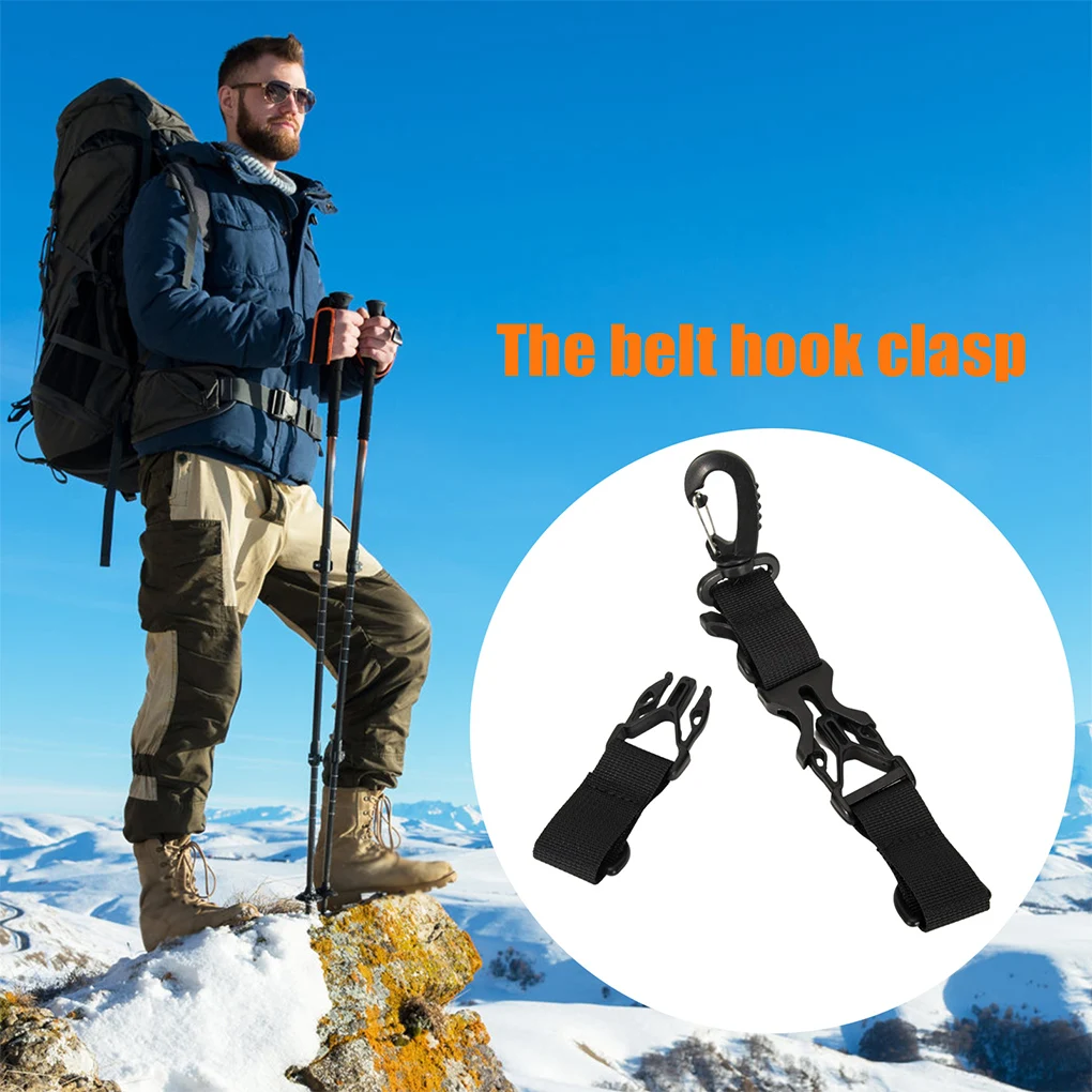 

Backpack Strap Nylon Climbing Harness Buckle Waist Belt Hanging Outdoor Sport Hiking Camping Fishing Traveling