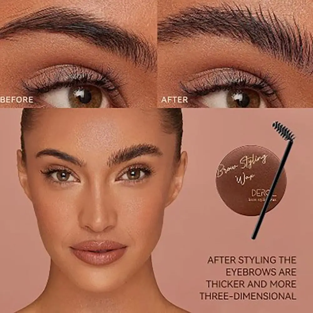 

1pcs Waterproof 3D Eyebrow Styling Cream Quick-drying Makeup Eyebrow Sculpt Soap Natural Wild Brow Pomade Setting Gel Wax