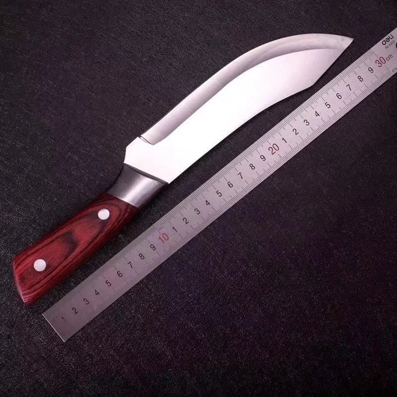Нож шеф-повара из нержавеющей стали Профессиональный кухонный резец ручной