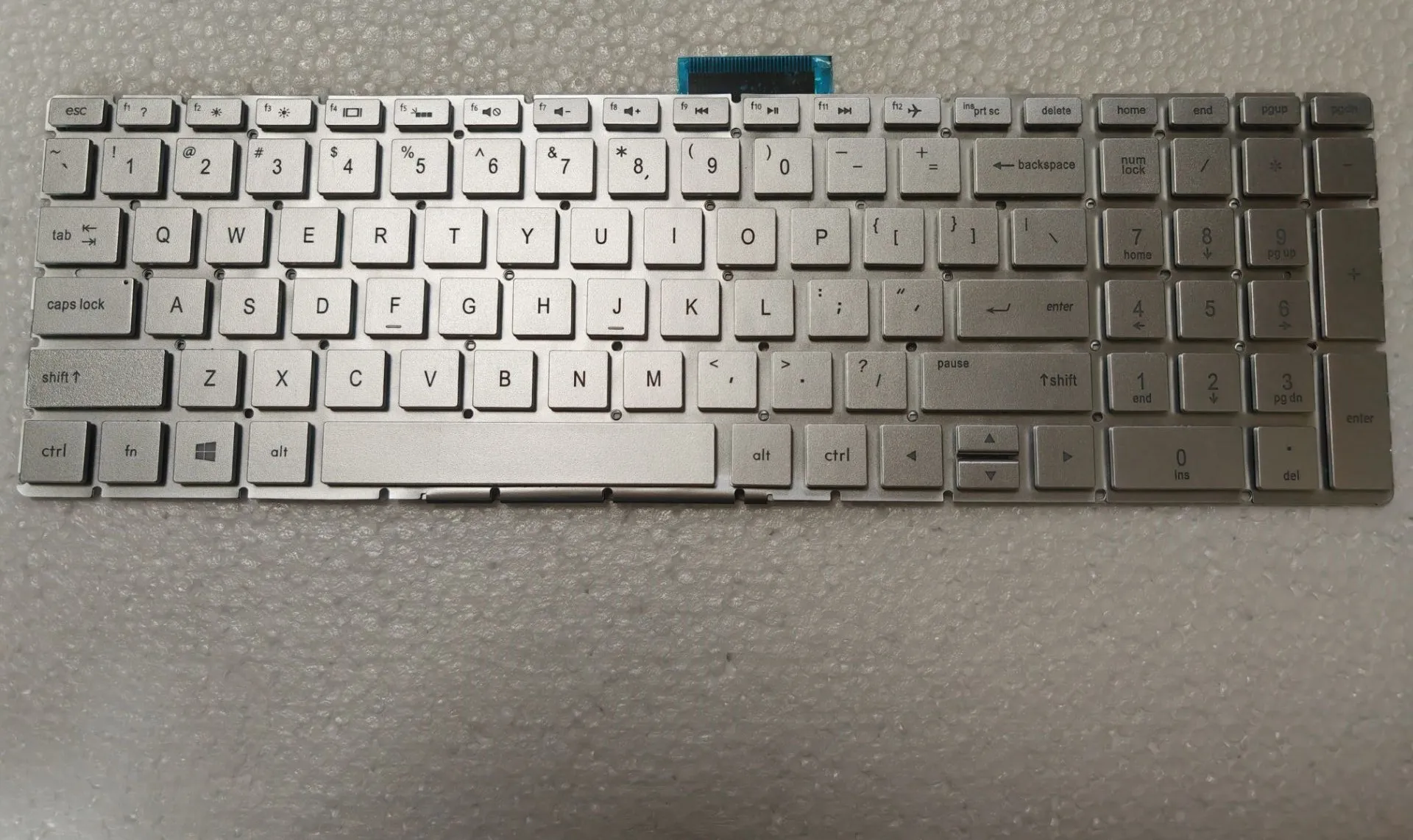 Клавиатура с серебряной подсветкой США для HP 250 G6 255 15-BS 15T-BS 15-BW 15-BP 15-CB 15-CK TPN-C129 C130 Q192