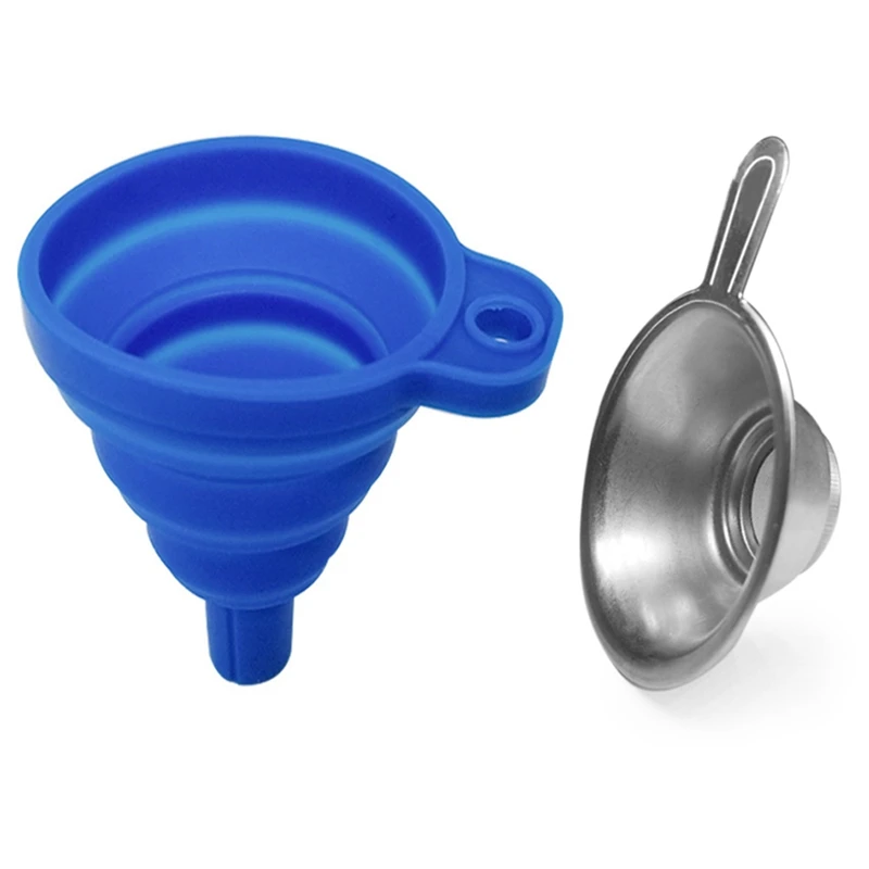 3D фоточувствительная Смола Складная силиконовая воронка + фильтрующий экран из