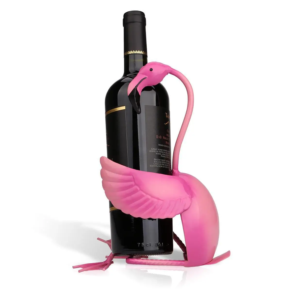 

Creative Flamingo Wine Holder Wine Shelf Metal Sculpture Practical Sculpture Home Decoration Interior Wine Stand Crafts