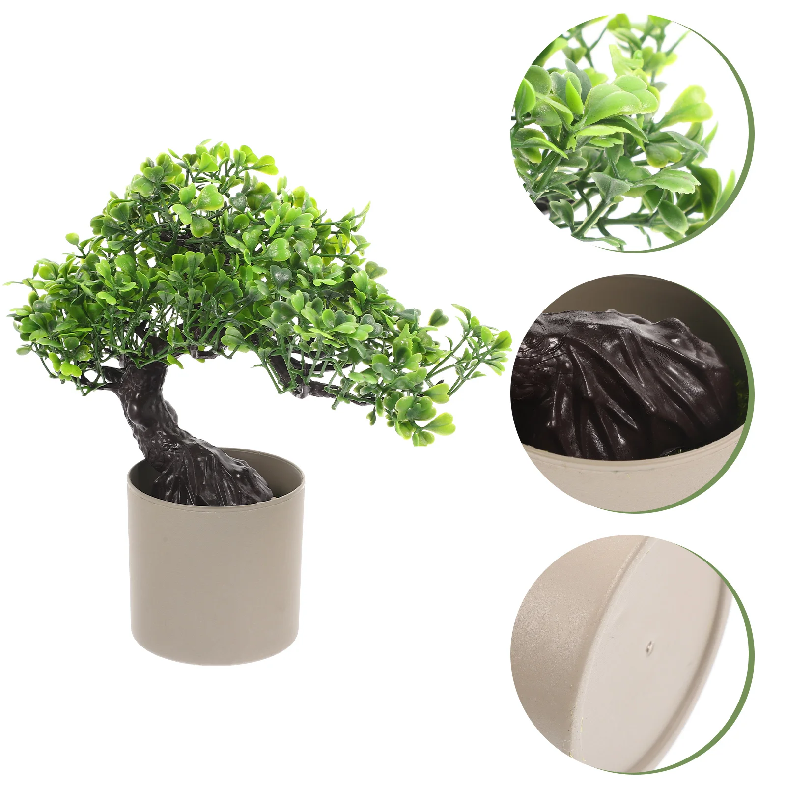 

Bonsai Treepotted Pine Artificial Fauxfake Japanese Pot Welcoming Decor Greeting Guest House Small Cedargreenery Simulation