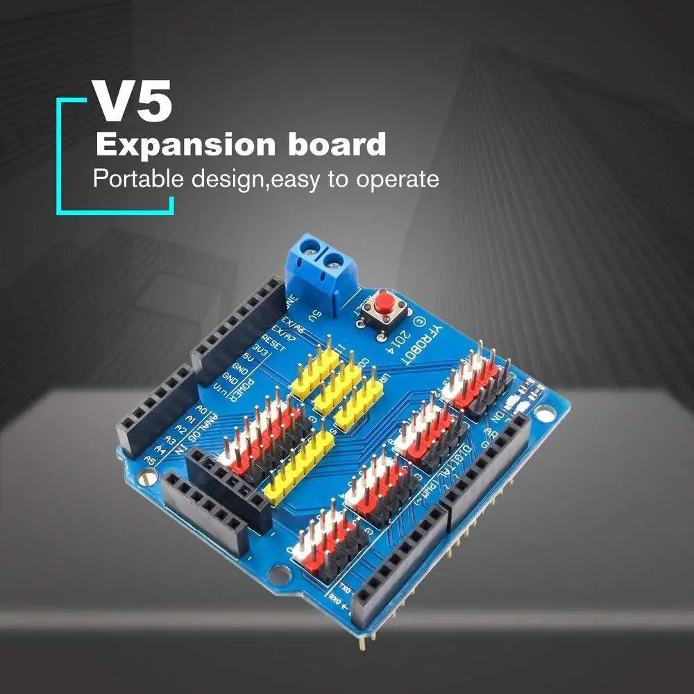 Плата расширения V5 для сенсорного экрана Arduino UNO R3 V5.0 щит электронного модуля