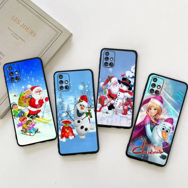 

Cartoon Christmas Gift Phone Case For Samsung Galaxy A73 A53 A13 A03S A52 A72 A12 A81 A30 A32 A50 A80 A71 A51 A31 5G