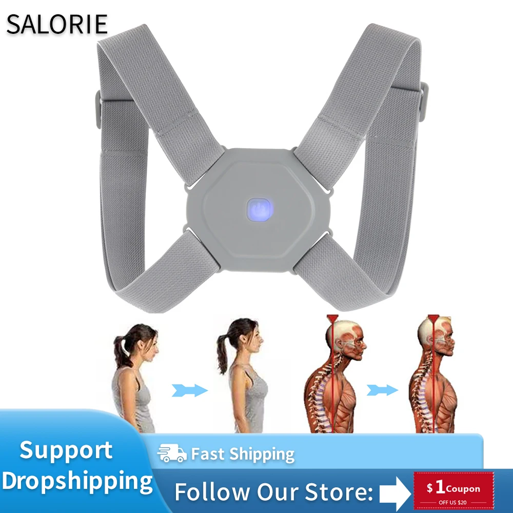 

Electric Back Posture Corrector Intelligent Spine Corrector Back Strecher Shoulder Training Correction Spine Deck Dropshipping