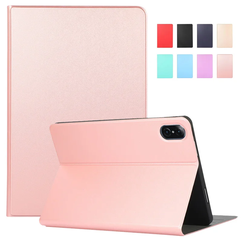

For Honor Pad 8 Case 12" PU Leather Stand Flip Cover For Funda Huawei Honor Pad 8 / Honor Tablet 8 Case Coque Etui Rose gold