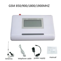 gsm 85090018001900mhz fixed wireless terminal with lcd display support alarm system clear voicestable signal