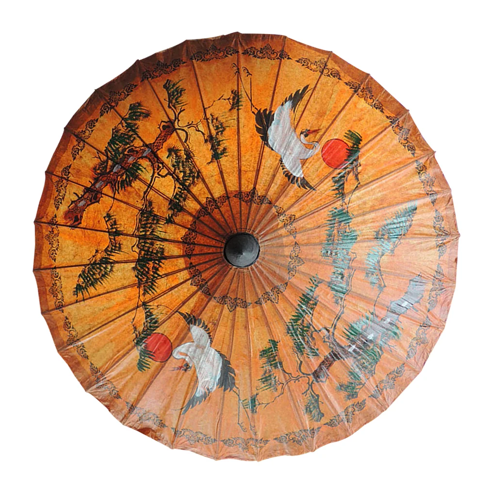 

Umbrella Paper Parasol Chinese Props Oiled Umbrellas Oil Performance Dancing Oilpaper Japanese Wedding Asian Vintage Dance