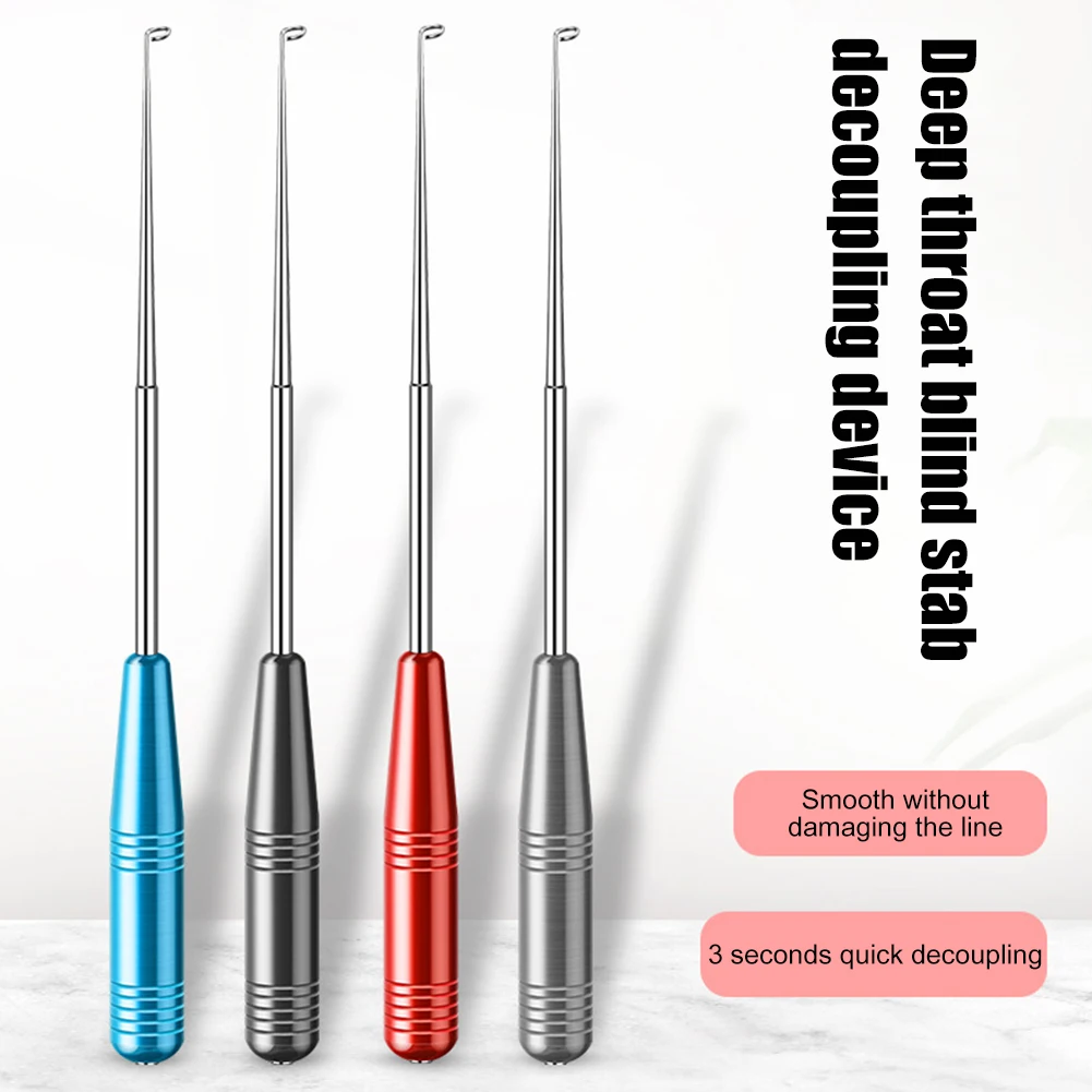 

17,5 см безопасный экстрактор из нержавеющей стали, рыболовный крючок, съемник, быстрое устройство, рыболовные снасти, инструменты