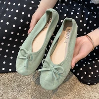 2022 new women flats shoes loafers candy color slip on flat ballet flats soft comfort lady shoes zapatos mujer plus size