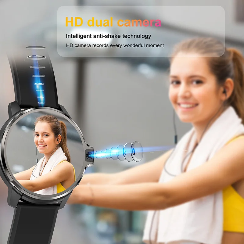 Смарт-часы 4G DM30 1 6 дюйма 4 + 64/128 ГБ Android 9 Wi-Fi GPS |