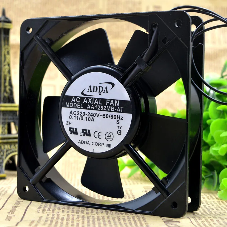 Фото НОВЫЙ ОРИГИНАЛЬНЫЙ AA1252MB/HB-AT/AW 220 В 12 СМ 0,11 А 12025 120*120*25 мм ОХЛАЖДАЮЩИЙ ВЕНТИЛЯТОР №1