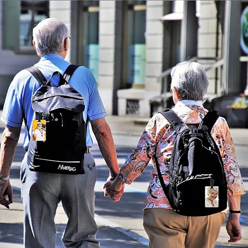 Двусторонняя сублимационная пустая бирка для багажа с именем идентификационная