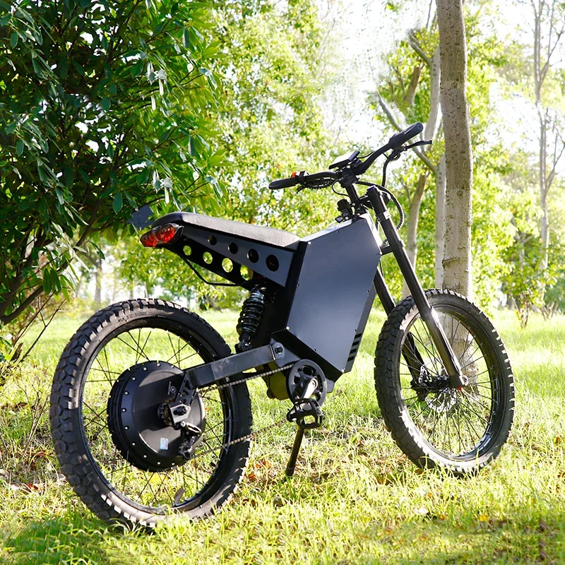 Городской шоссейный велосипед с подвеской SS30 Stealth Bomber Ebike 8000 Вт 12000 72 в 19/21 дюйм
