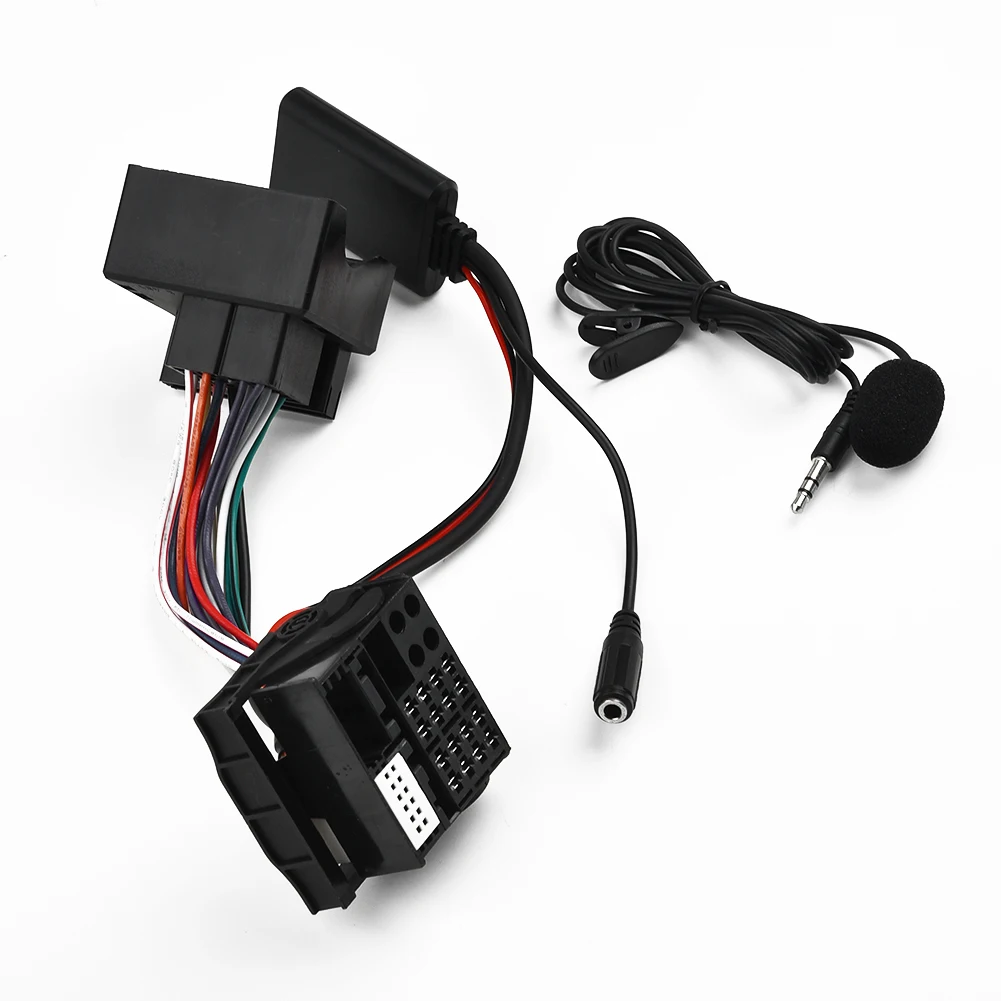 

Car Bluetooth Adapter Audio AUX Cable Music Adapter Receiver MIC Handsfree For Mercedes Be/nz APS NTGCD20 30/50 Radio