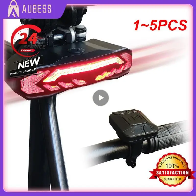 

Велосипедная сигнализация Awapow, 1-5 шт., противоугонная задняя подсветка для велосипеда, USB-зарядка, водонепроницаемый задний фонарь, автоматическая индукция велосипеда