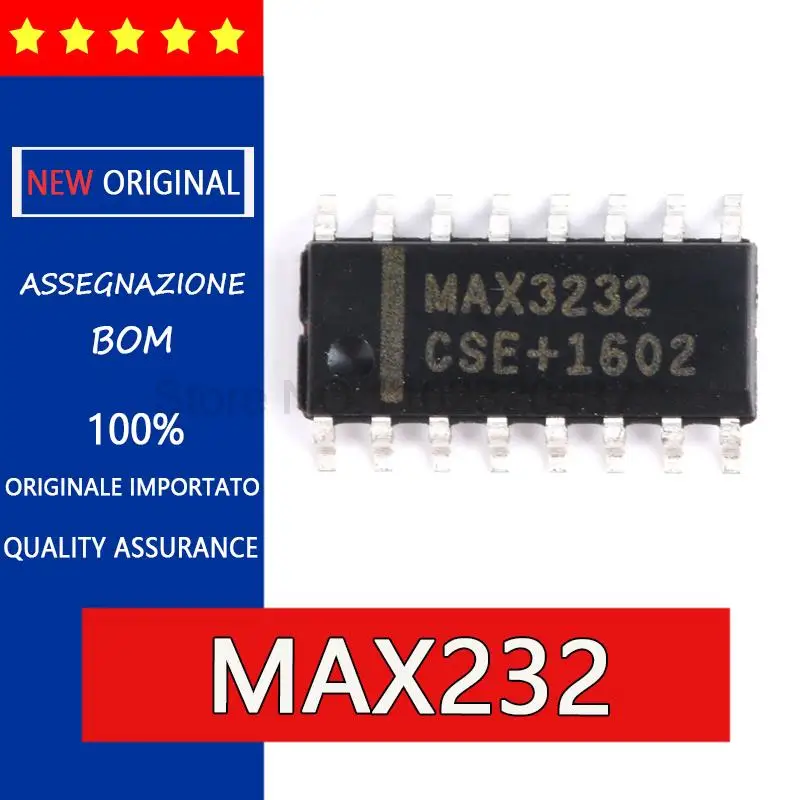 5 шт., оригинальный MAX232CSE MAX232ESE SOP16, флэш-накопитель, MAX232, флэш-патч, SOP-16