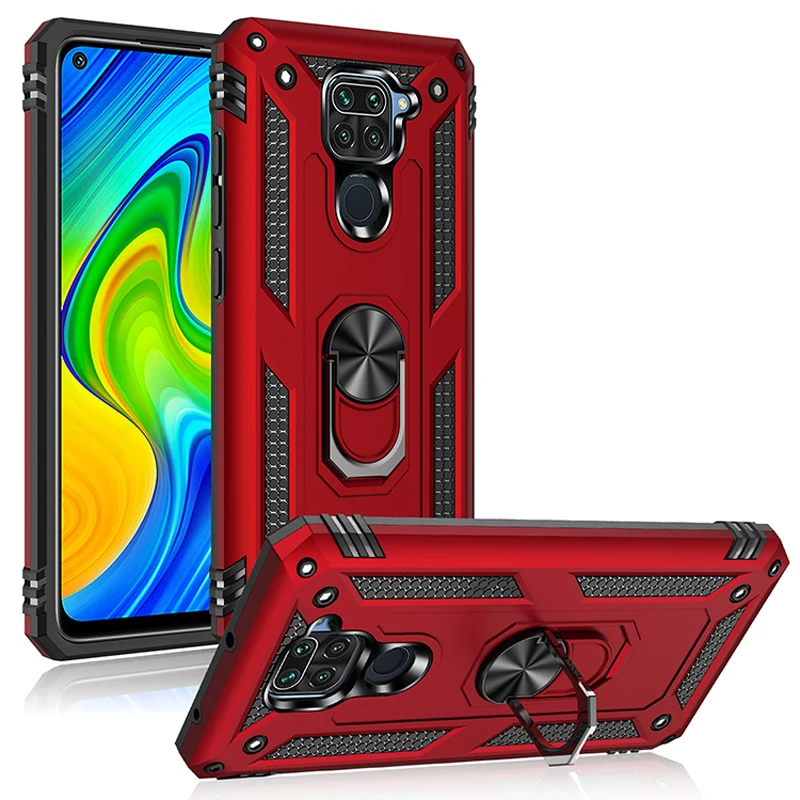 Чехол для Xiaomi Redmi Note 10 7 8 9 Pro 8T 7A 9C 9A 8A бронированный противоударный чехол Mi SE Poco M3 F3