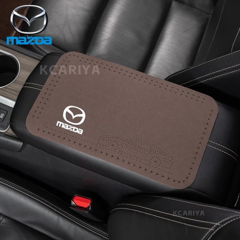

Автомобильный подлокотник, подушка для хранения, коврик для Mazda 2 3 5 6 BL BM GJ CX3 CX4 CX5 CX-5 CX8 KE KF CX7 CX9 MX5 CX30, аксессуары
