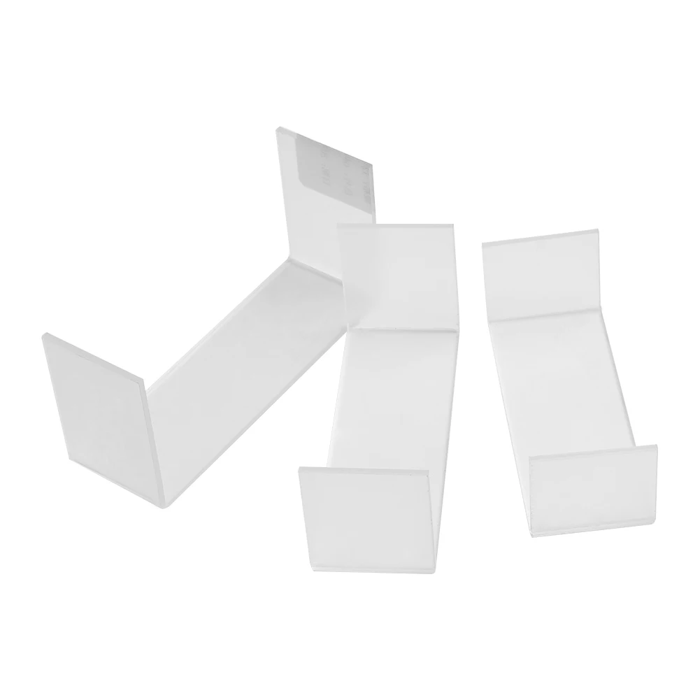 

3 Pieces Ladder Acrylic Stands, Storage Organizer Tiered Display Shelf, For Hand-Made Model Toys Collectibles Figure Model Car