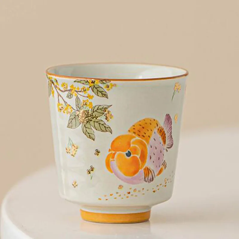 

Керамическая чаша для заварки чая Гавайван, растительная пепель