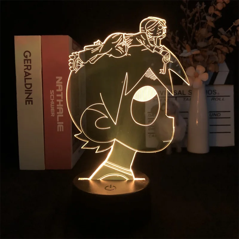 

Moon Relate Lil Uzi Vert Song 3D ночник для спальни Декор Детский милый подарок на день рождения лампа манга Детский милый подарок
