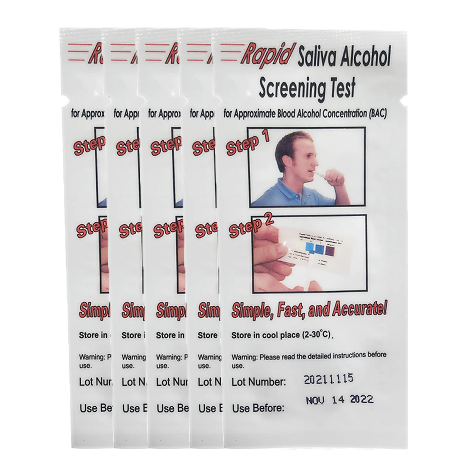 

Breathalyzer Test Strips Personal Breathalyzer Portable Paper Exhalation Checker Device For Personal Commercial Use