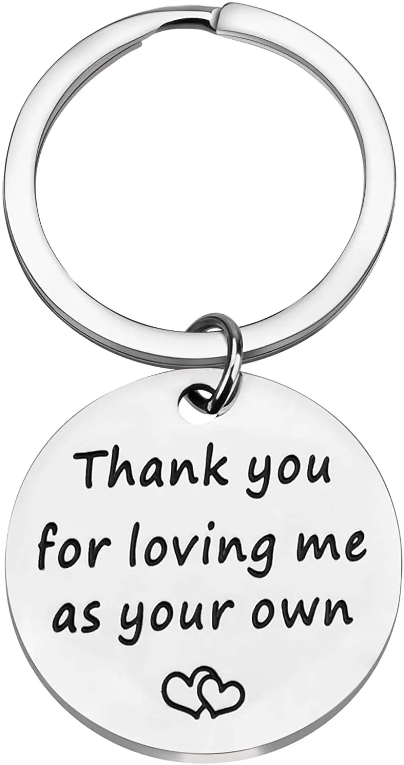 

Mothers Day Gifts for Mom Stepmom Grandma Aunt Wife,Gift From Daughter Son Husband,Unique Keychain Gift -Thank You for Loving Me