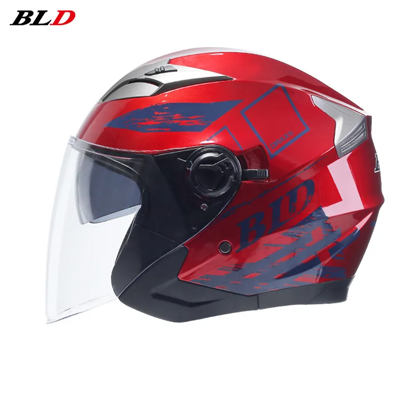 

Cool Women Femme Open Face Helmets Motocicleta Cascos Para Half Face Motorbike Scooter Riding Safety Helmet Cascos Para Moto