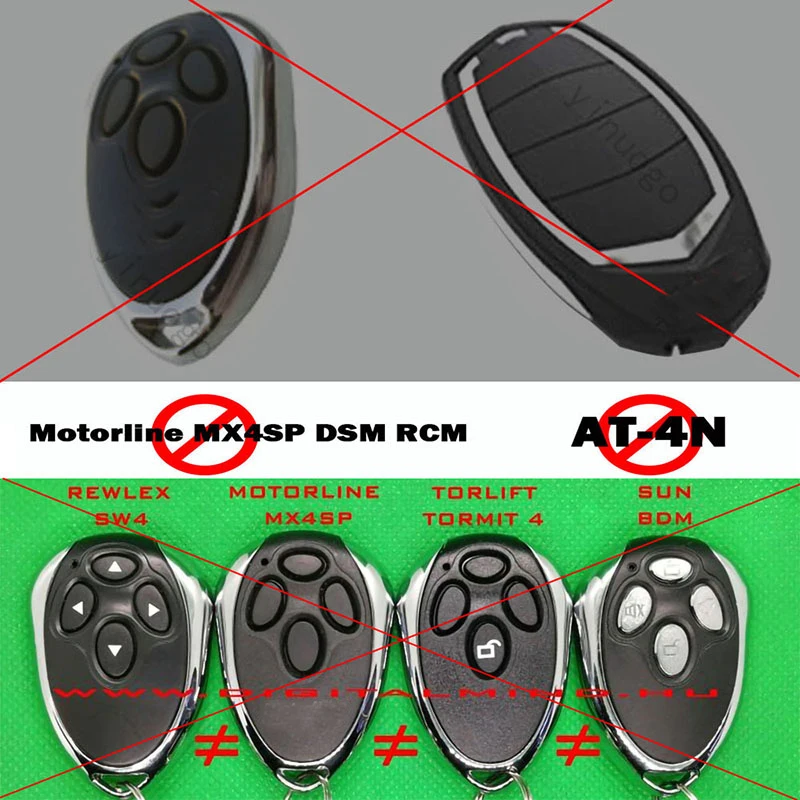 ALUTECH AT-4 Пульт дистанционного управления воротами Барьер AN-Motors ASL 500 600 AnMotors ASG1000
