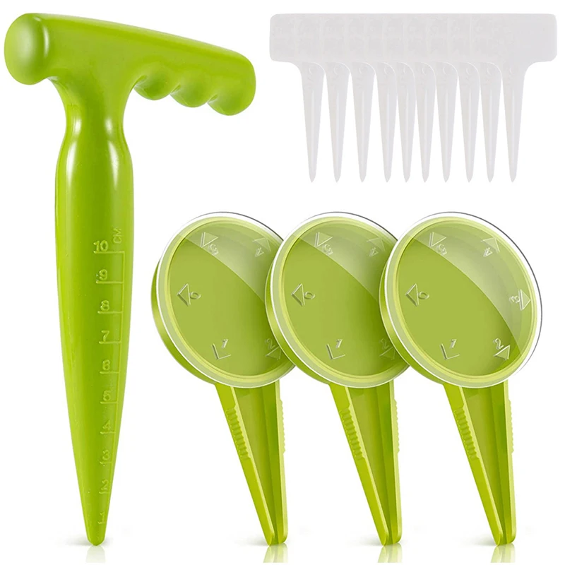 

Adjustable Plant Seed Sower Planter Hand Held Flower Grass Plant Seeder Garden Seed Planter Tool Sowing Seeds Dispenser